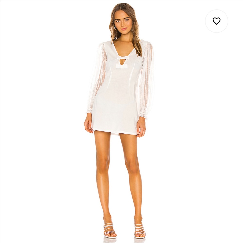 WeWoreWhat Sadie Dress White Medium